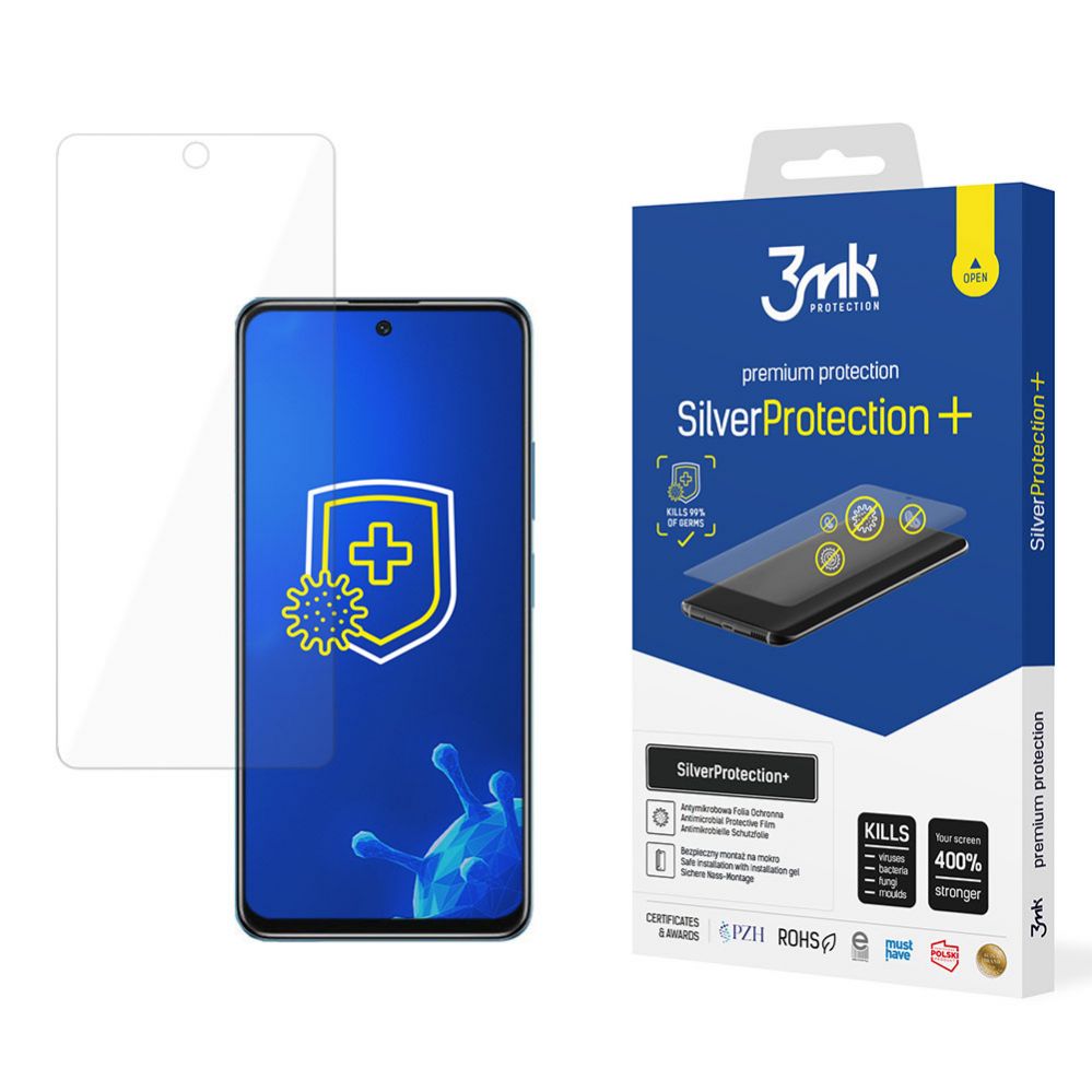 Protective glass 3MK Xiaomi Xiaomi Redmi Note 11T 5G/Poco M4 Pro 5G SilverProtection+