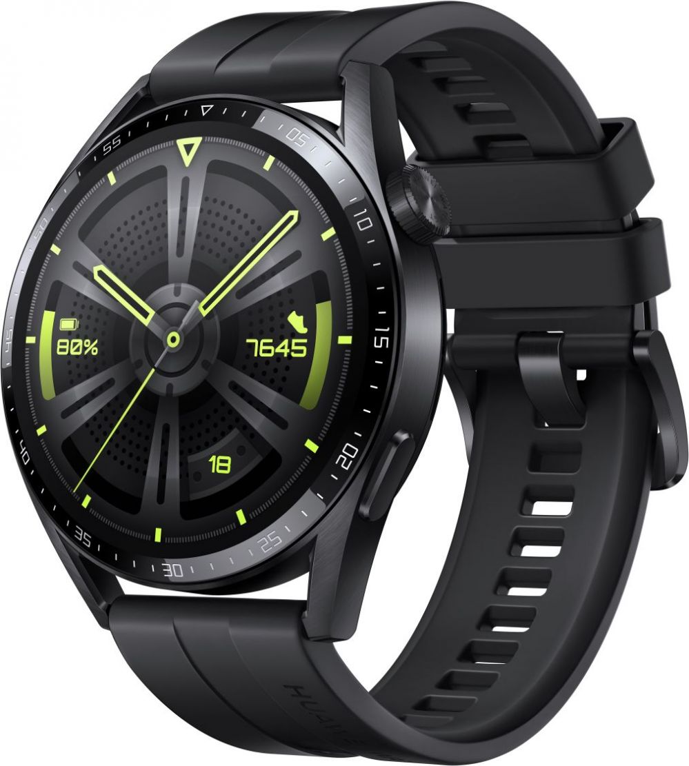 Smart watches Huawei  Watch GT 3 46mm With Black Sport Strap Black