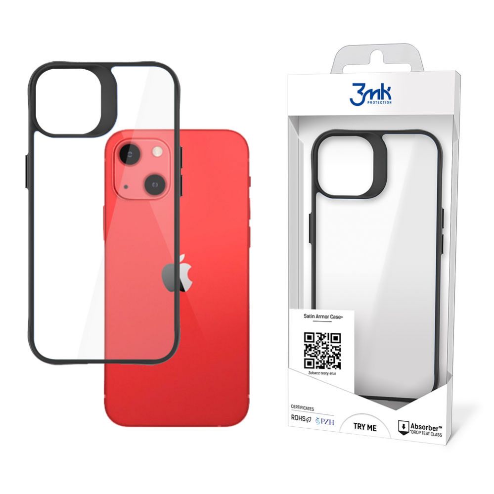 Back panel cover 3MK Apple 3mk Apple iPhone 13 -  Satin Armor Case +