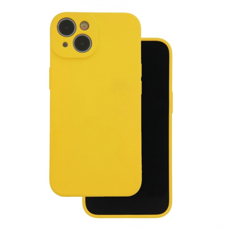 Back panel cover iLike Samsung Galaxy A05S Silicon case Yellow
