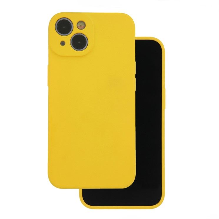 Tagakaaned iLike Samsung Galaxy A55 5G Silicon case Yellow