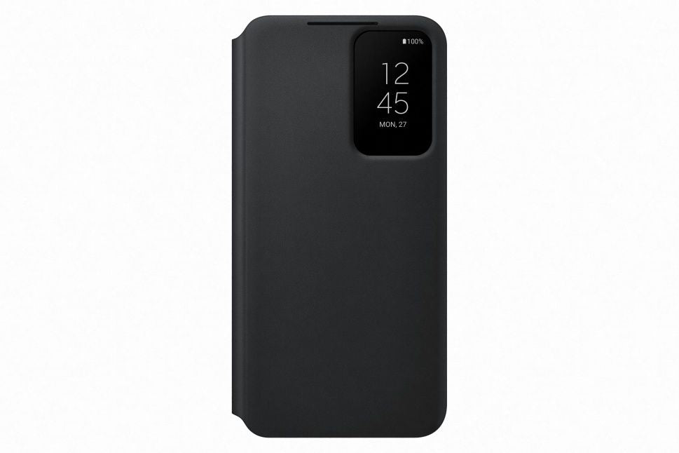 Book case Samsung  Galaxy S22 Smart Clear View Cover Black