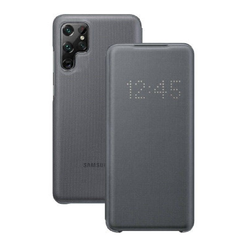 Book case Samsung  Galaxy S22 Smart LED View Cover Light Gray