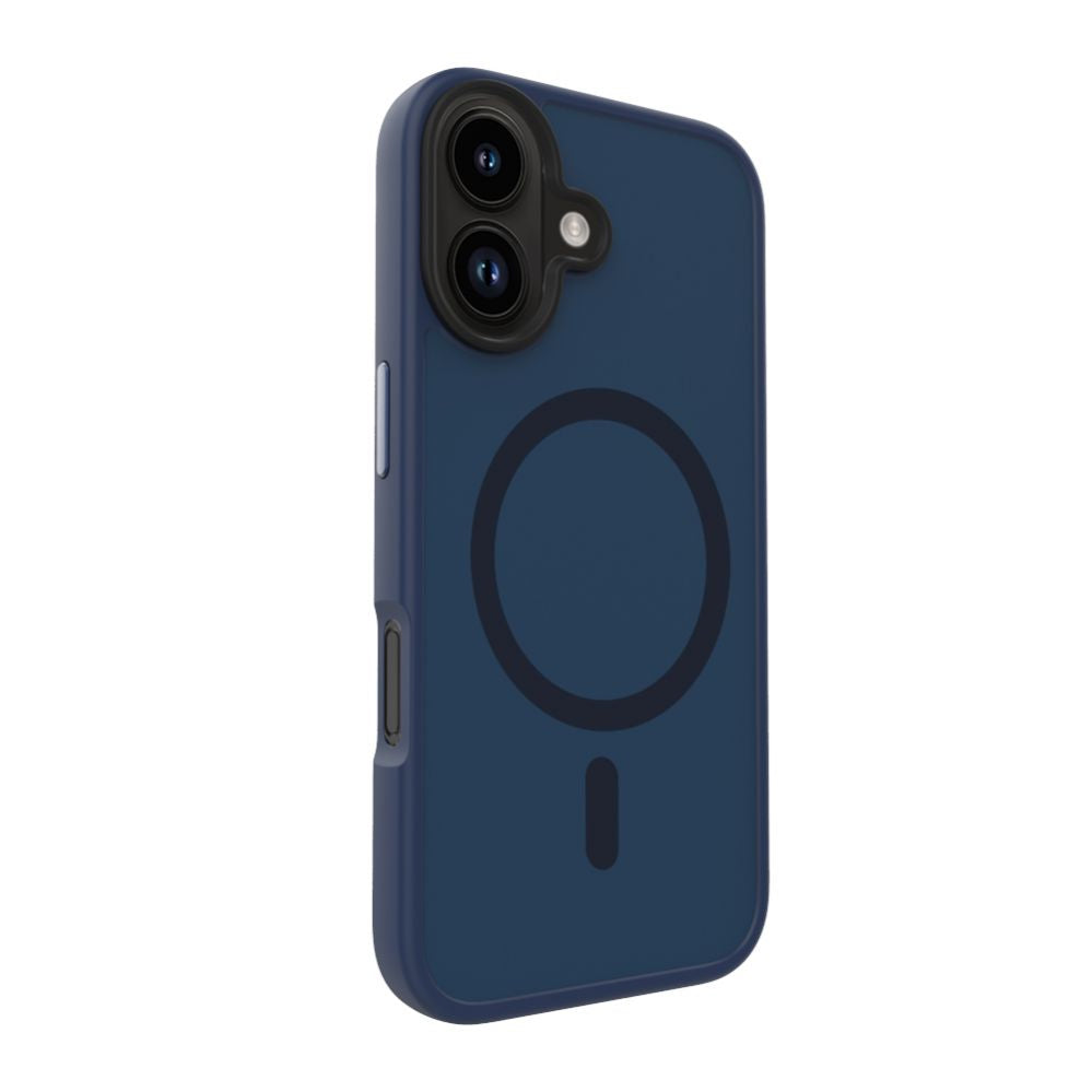 Tagakaaned Evelatus Apple iPhone 16 Hybird Case With Magsafe PC+TPU Dark Blue