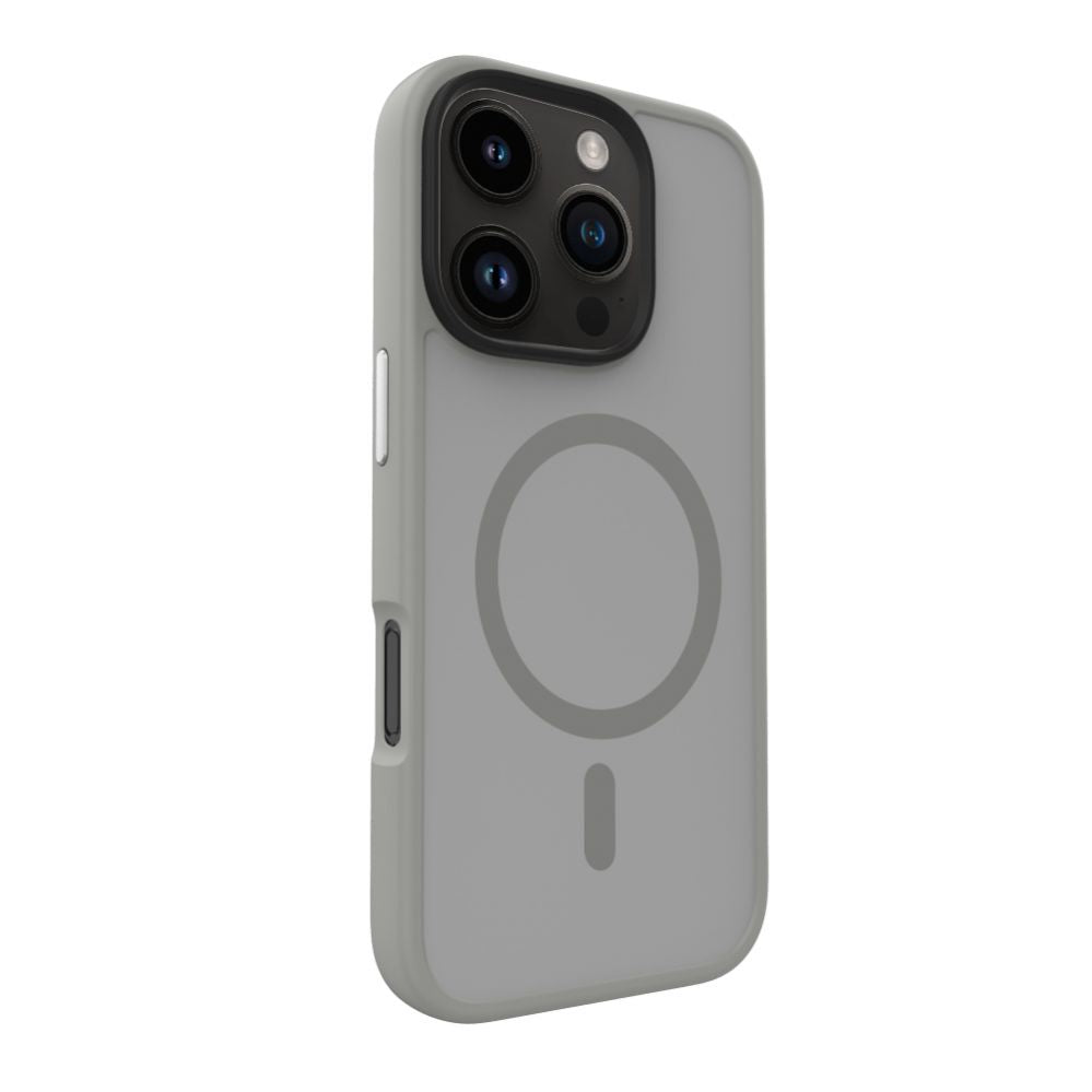 Чехол на заднюю панель Evelatus Apple iPhone 16 Pro Max Hybird Case With Magsafe PC+TPU Silver