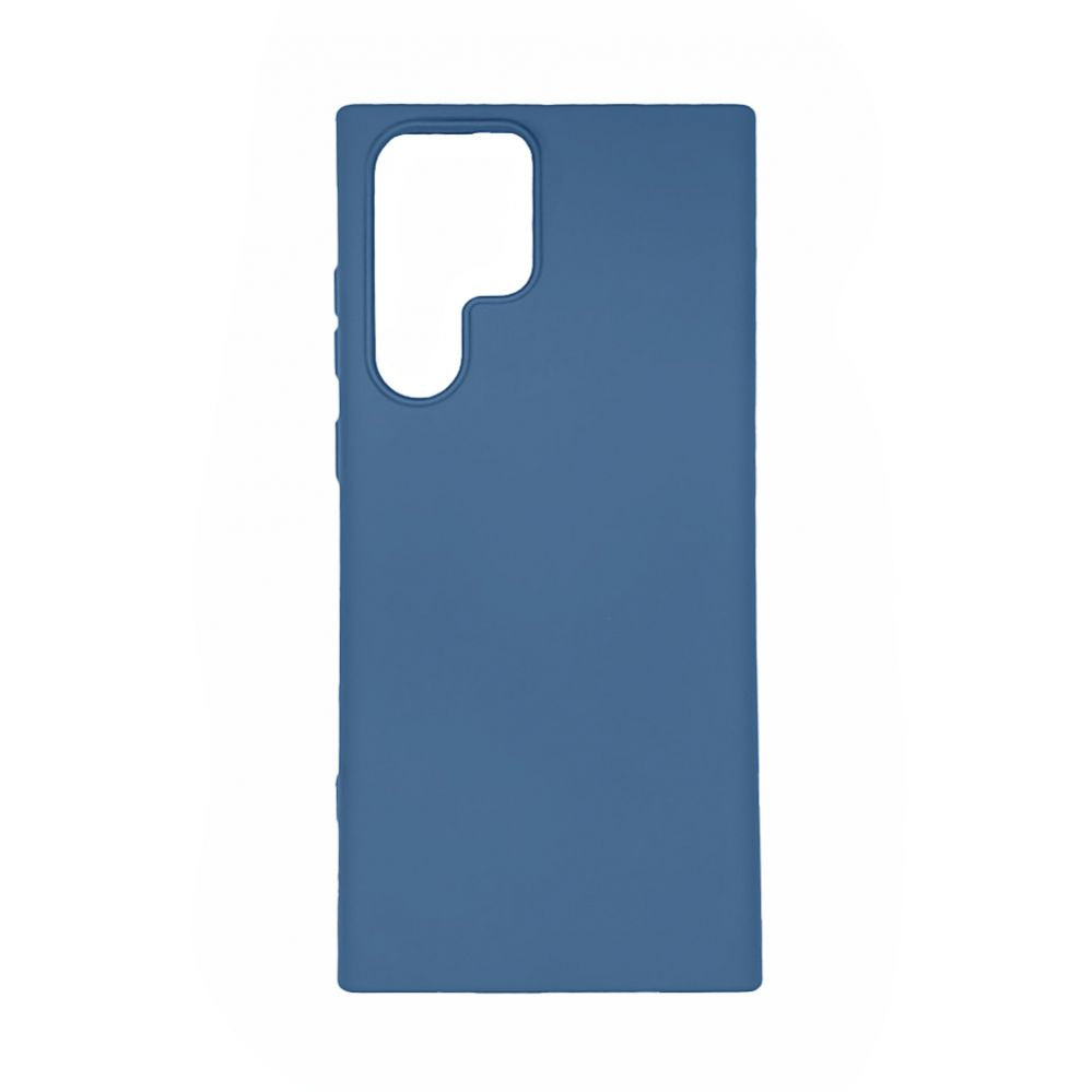 Back panel cover Evelatus Samsung Galaxy S22 Ultra Nano Silicone Case Soft Touch TPU Blue