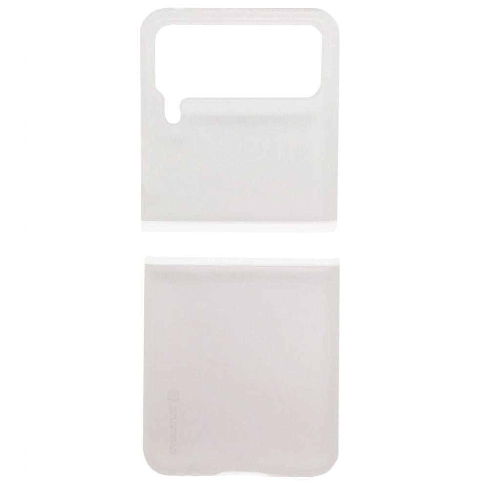 Back panel cover Evelatus Samsung Galaxy Z Flip 3 Acrylic Matte Case Transparent