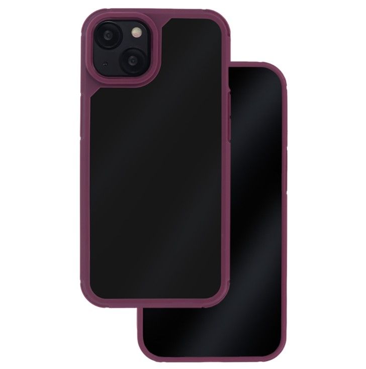 Чехол на заднюю панель iLike Samsung Galaxy A05S maroon Color Shock case Burgundy