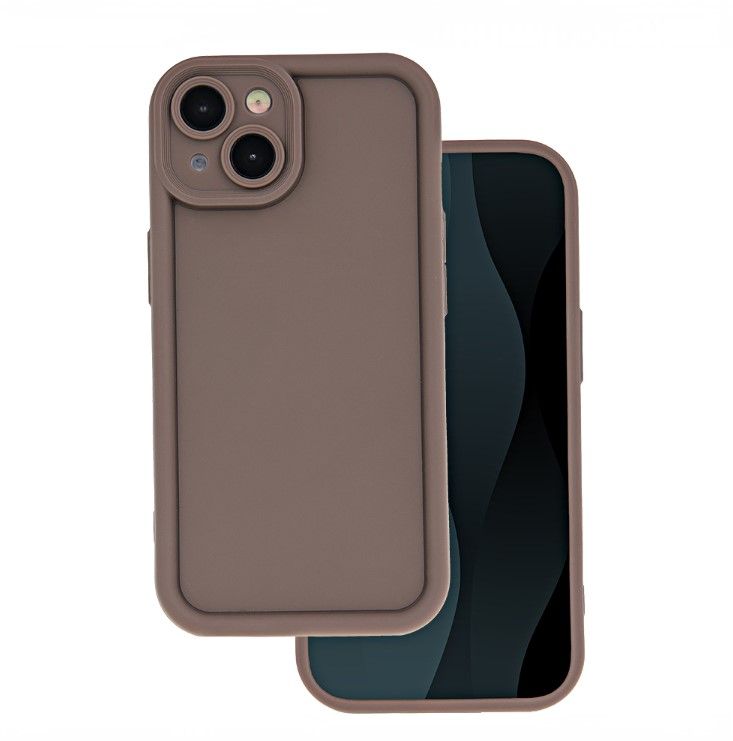 Чехол на заднюю панель iLike Samsung Galaxy A15 4G / A15 5G Rim TPU case Brown