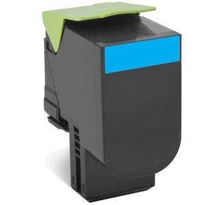 Аксессуары и расходные материалы LEXMARK  80C2HCE Cartridge, Cyan, 3000 pages