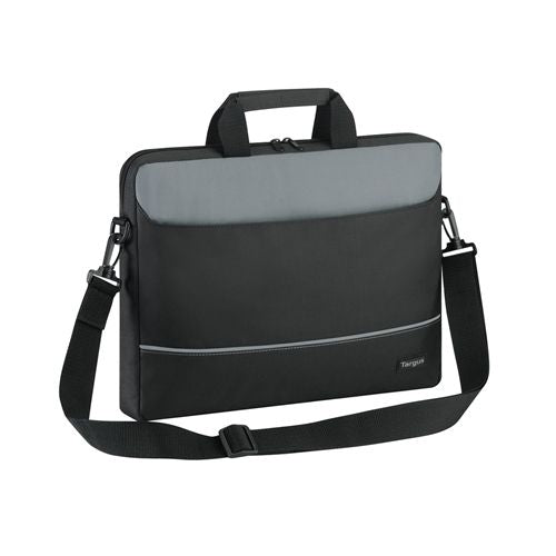 Сумка для портативных компьютеров Targus  Intellect Fits up to size 15.6 ", Black/Grey, Shoulder strap, Messenger - Briefcase,