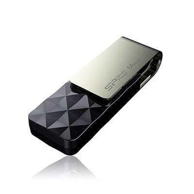 Mälupulk Silicon power  Blaze B30 64 GB, USB 3.0, Black