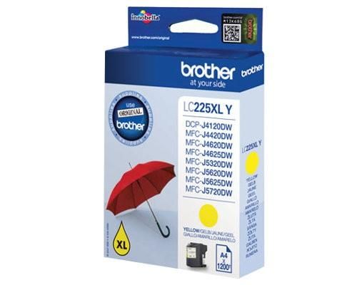 Tarvikud ja tarvikud Brother  LC225XLY Ink Cartridge, Yellow