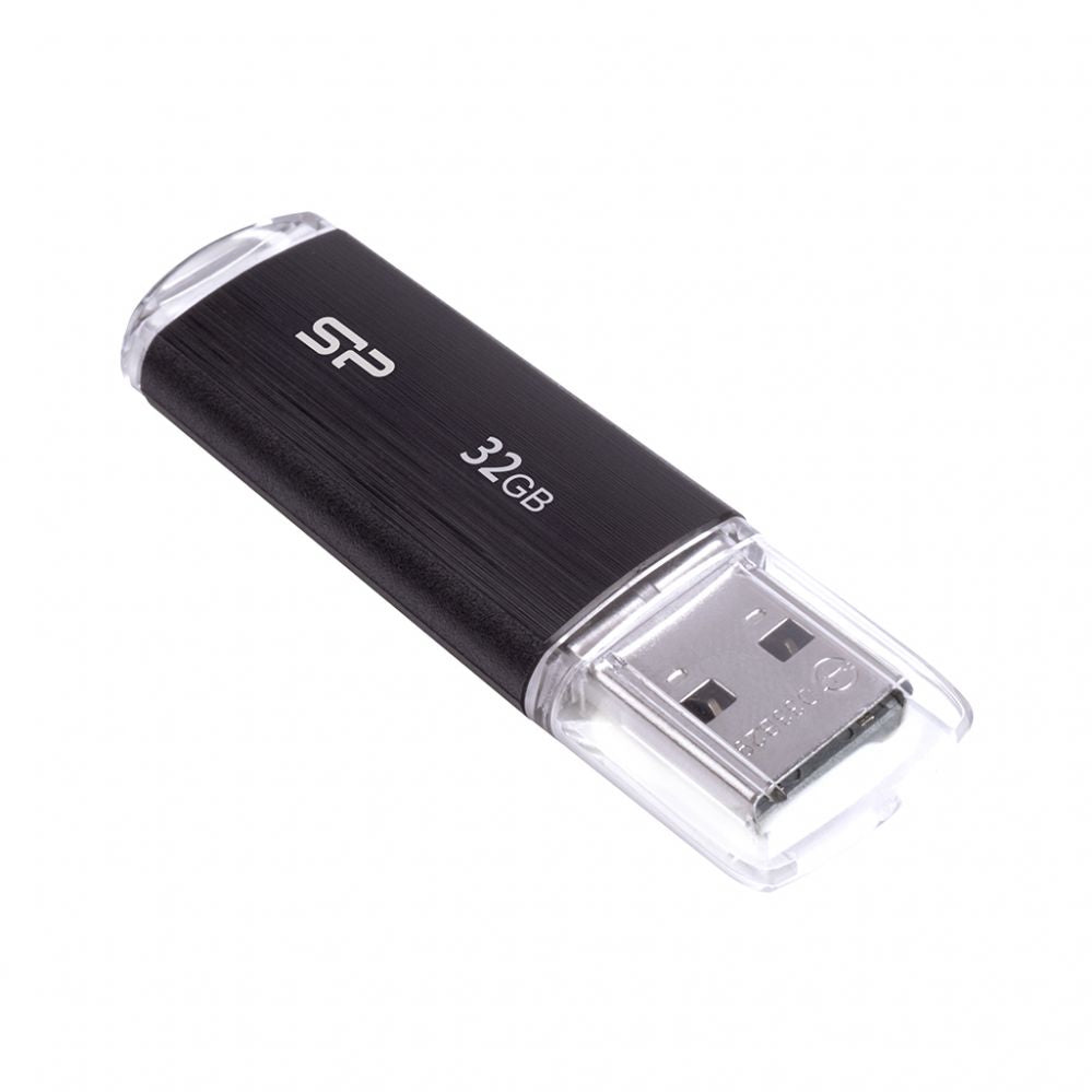Flash drive Silicon Power Ultima U02 32 GB, USB 2.0, Black