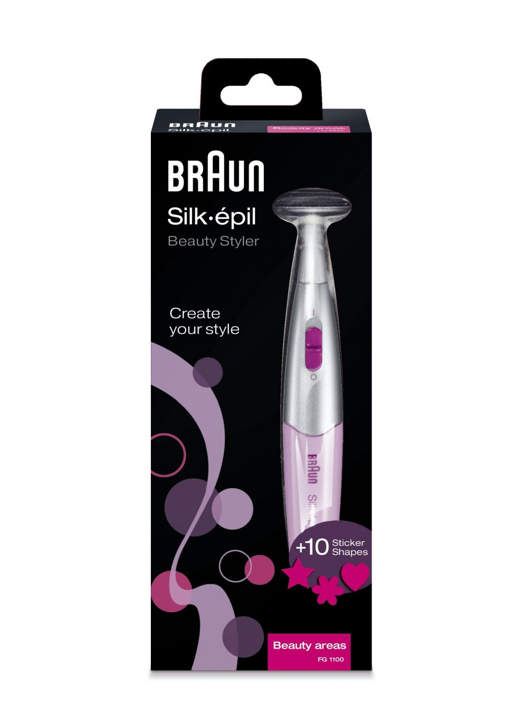 Эпилятор Braun  FG 1100 SilkFinish Warranty 24 month(s), Alkaline, Pink