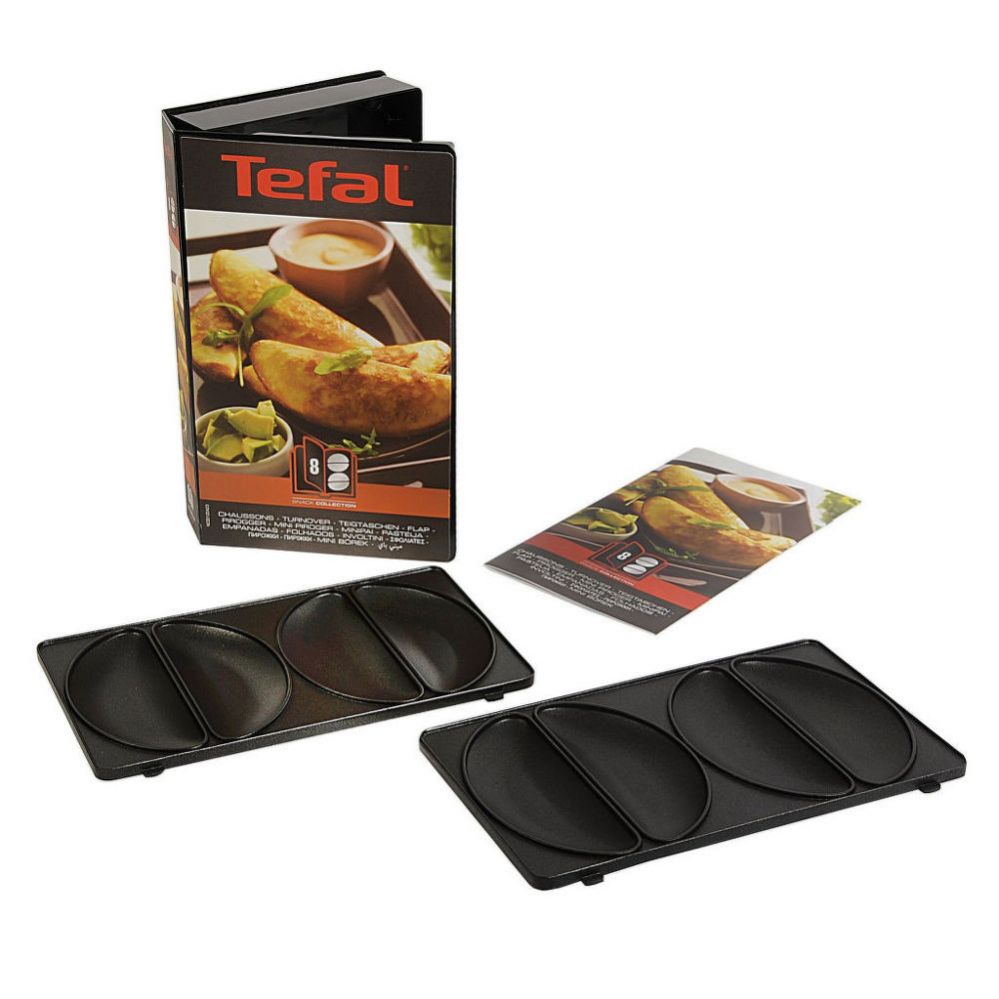 Filtrid ja tarvikud TEFAL  XA800812 Turn over plates for SW852 Sandwich maker, Black
