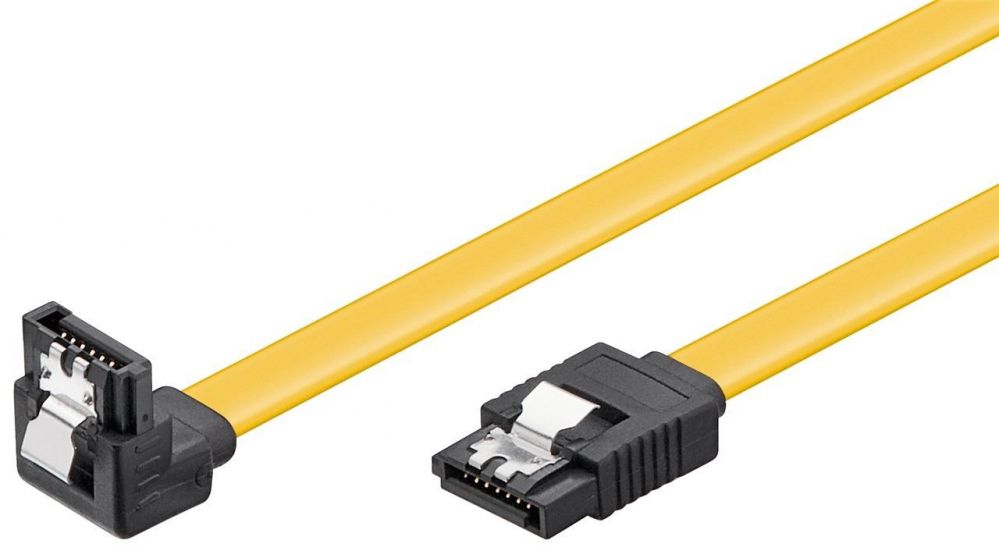 Kaabel Goobay  SATA cable  PC data cable; 6 Gbps; 90° clip 95020