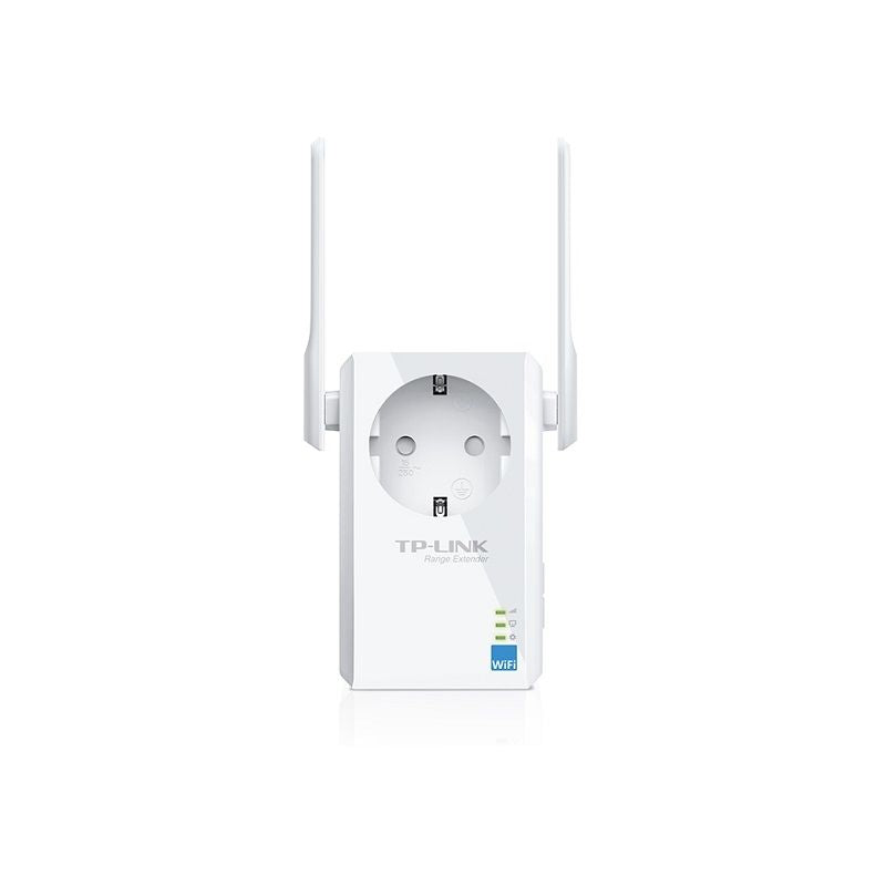 Ruuterid TP-Link  Extender with AC Passthrough TL-WA860RE 10/100 Mbit/s, Ethernet LAN (RJ-45) ports 1, 802.11n, 2.4GHz, Wi-Fi data rate (max) 300 Mbit/s, Extra socket Yes