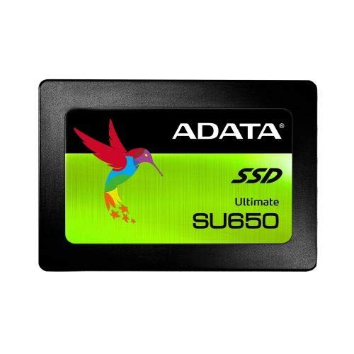 Жесткий диск SSD ADATA  Ultimate SU650 ASU650SS-240GT-R 240 GB, SSD form factor 2.5”, SSD interface SATA, Write speed 450 MB/s, Read speed 520 MB/s