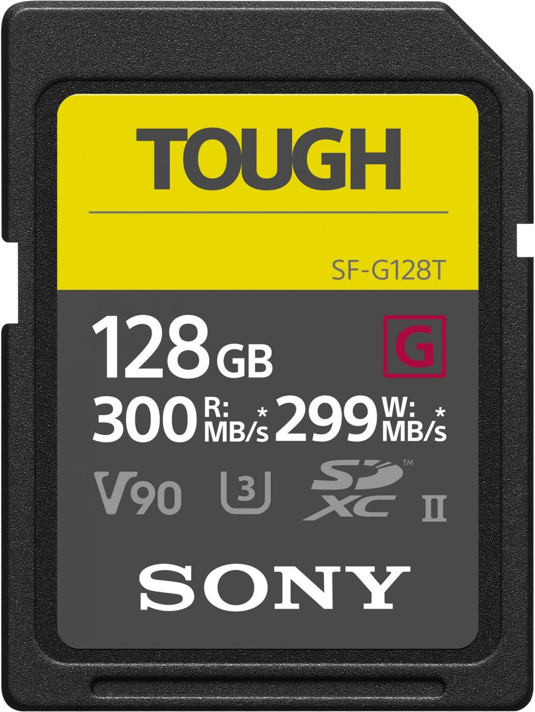 Memory cards Sony  Tough Memory Card UHS-II 128 GB, SDXC, Flash memory class 10