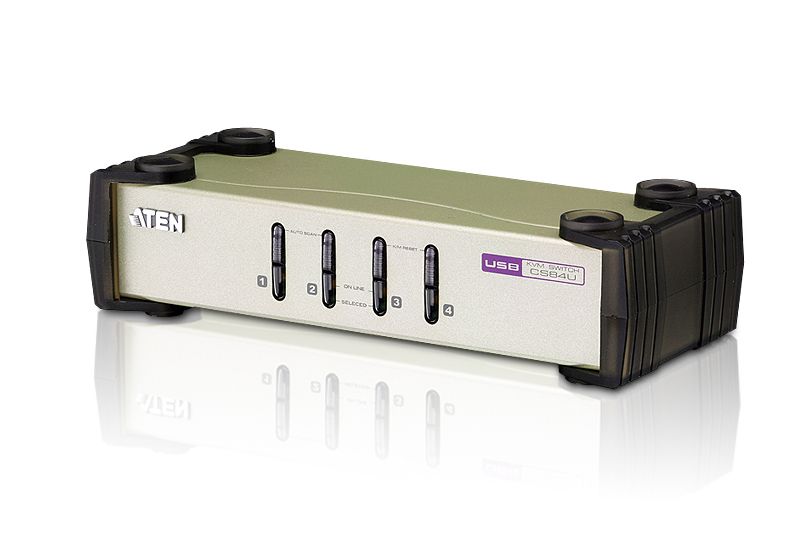 Server – muud tarvikud Aten  4-Port PS/2-USB VGA KVM Switch