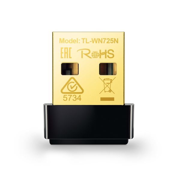 Кабель TP-Link  Nano USB 2.0 Adapter TL-WN725N 2.4GHz, 802.11n, 150 Mbps, Internal antenna