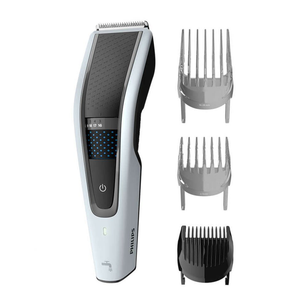 Триммер для волос Philips  Hair clipper HC5610/15 Cordless or corded, Number of length steps 28, Step precise 1 mm, Black/Grey