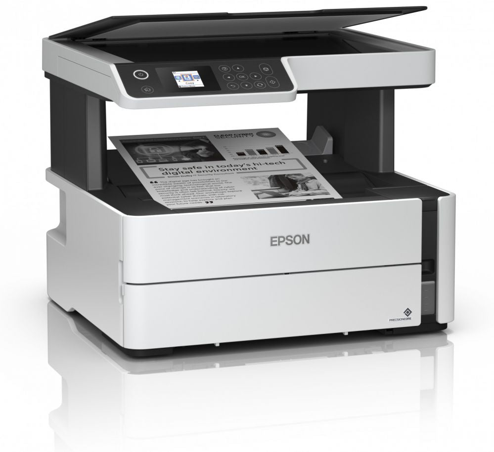Принтер EPSON  3 in 1 printer EcoTank M2170 Mono, Inkjet, All-in-one, A4, Wi-Fi, White