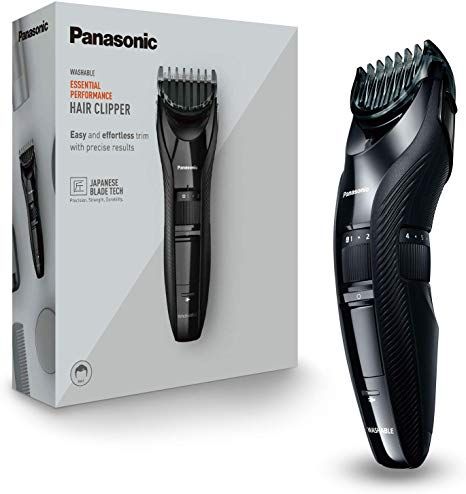 Триммер для волос Panasonic  Hair clipper ER-GC53 Corded/ Cordless, Wet & Dry, Number of length steps 19, Step precise 0.5 mm, Black