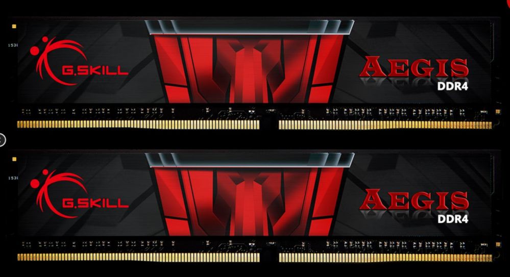 Оперативная память DDR4 G.Skill  Aegis  32 GB, DDR4, 3200 MHz, PC/server, Registered No, ECC No