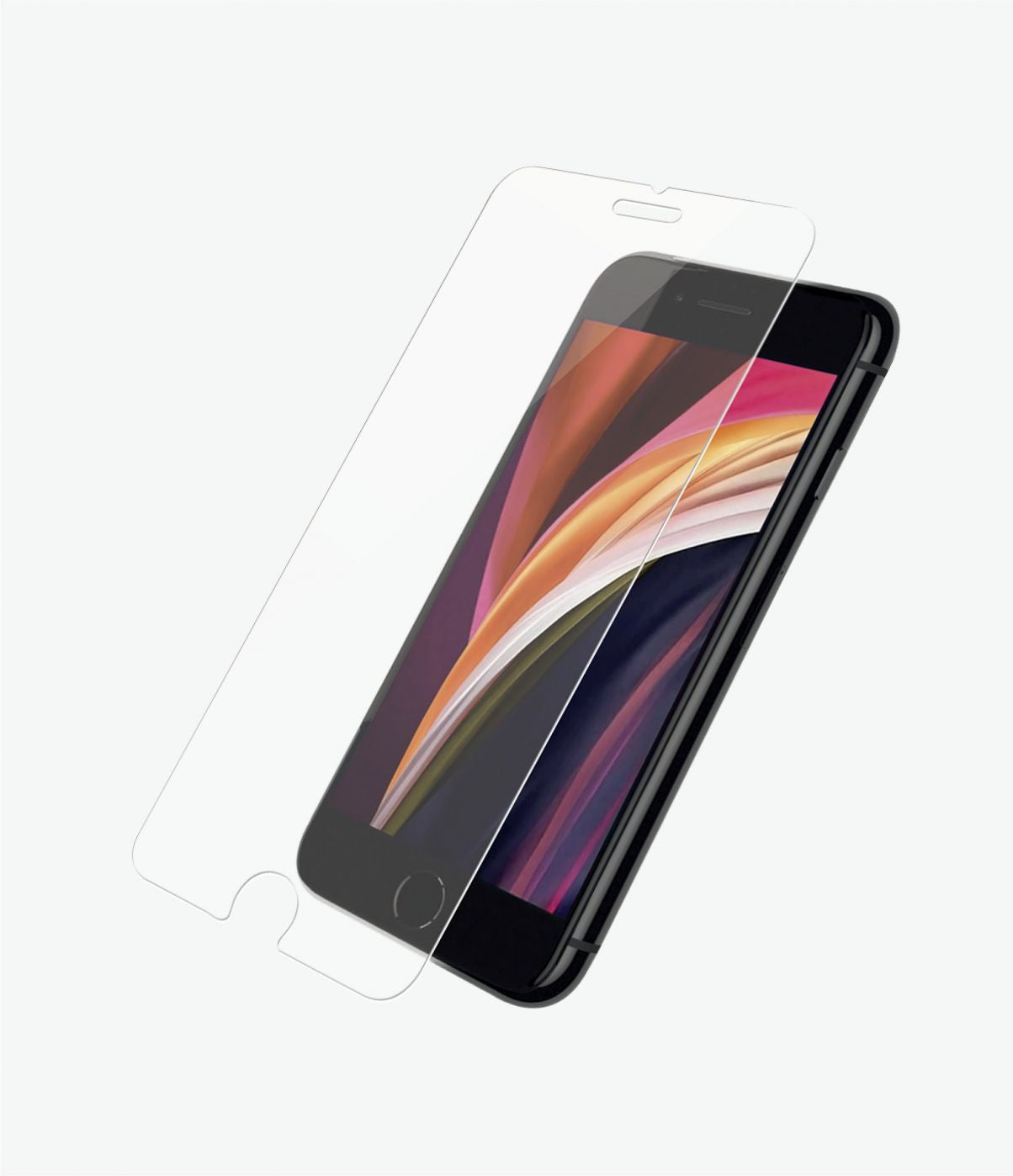 Tagakaaned PanzerGlass  Screen Protector, Iphone 6/6s/7/8/SE (2020), Glass, Crystal Clear, Rounded edges