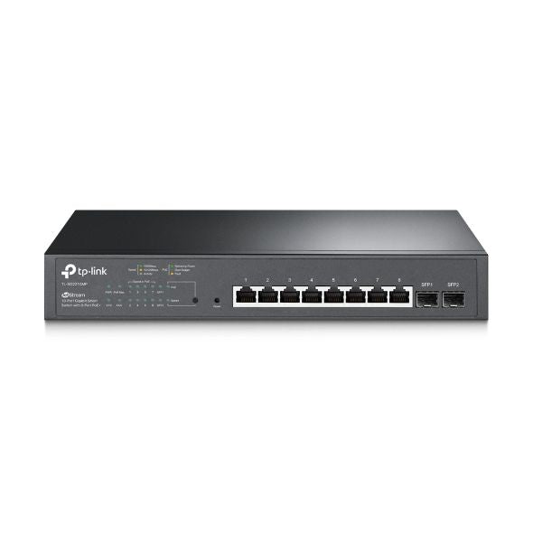 Server - Other Accessories TP-Link  JetStream 10-Port Gigabit Smart PoE Switch TL-SG2210MP Managed L2, Rackmountable, SFP ports quantity 2, Power supply type Single