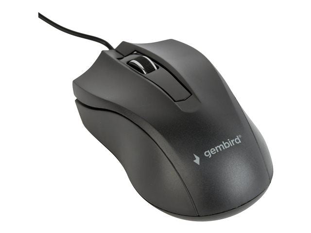 Computer mouse Gembird  Optical Mouse MUS-3B-01 USB, Black