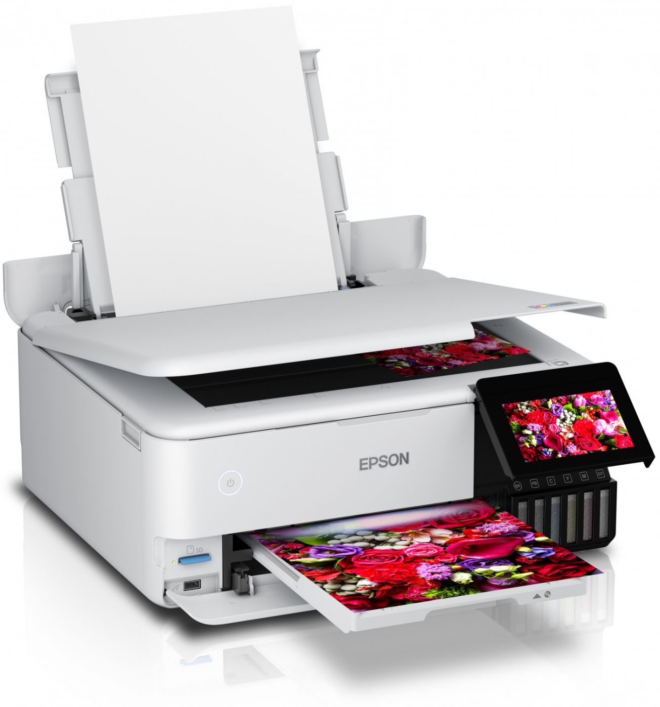 Printerid EPSON  Wireless Photo Printer EcoTank L8160 Colour, Inkjet, A4, Wi-Fi, Grey