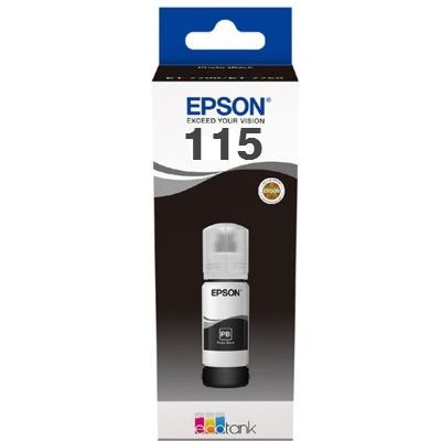Tarvikud ja tarvikud EPSON  115 ECOTANK Ink Bottle, Black