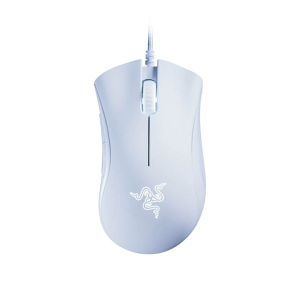 Computer mouse Razer  Gaming Mouse  DeathAdder Essential Ergonomic Optical mouse, White, Wired