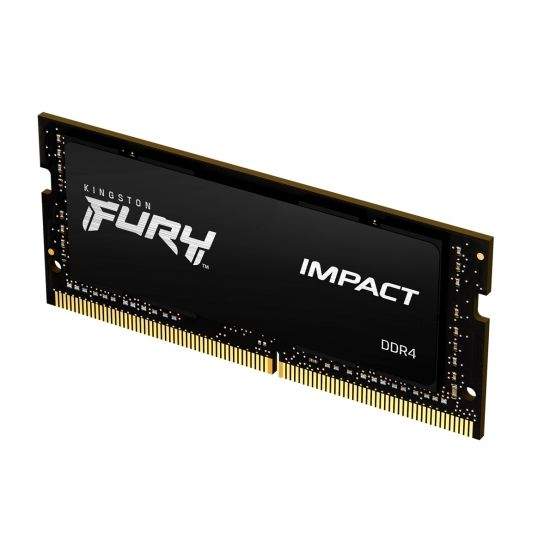 Оперативная память DDR4 Kingston  Fury Impact 16 GB, DDR4, 3200 MHz, Notebook, Registered No, ECC No