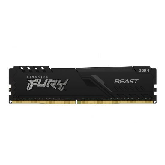 RAM DDR4 Kingston  Fury Beast  16 GB, DDR4, 3600 MHz, PC/server, Registered No, ECC No