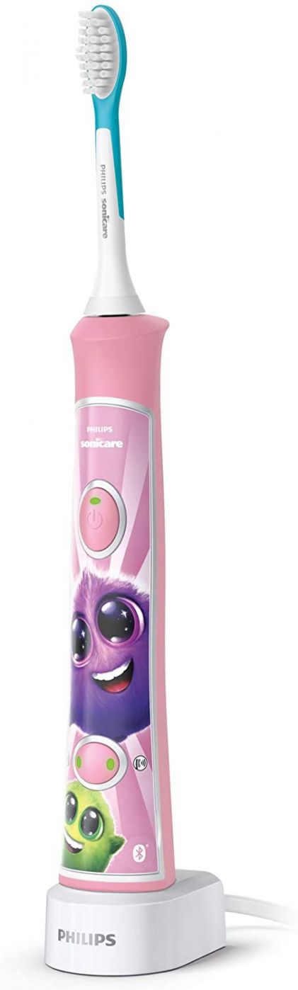 Зубная щётка Philips  Electric toothbrush HX6352/42 Rechargeable, For kids, Number of teeth brushing modes 2, Sonic technology, Pink