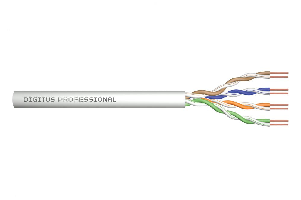 Kaabel Digitus  Installation Cable CAT 6 U-UTP, 250 MHz Eca, AWG 23/1, 305 m, Drum