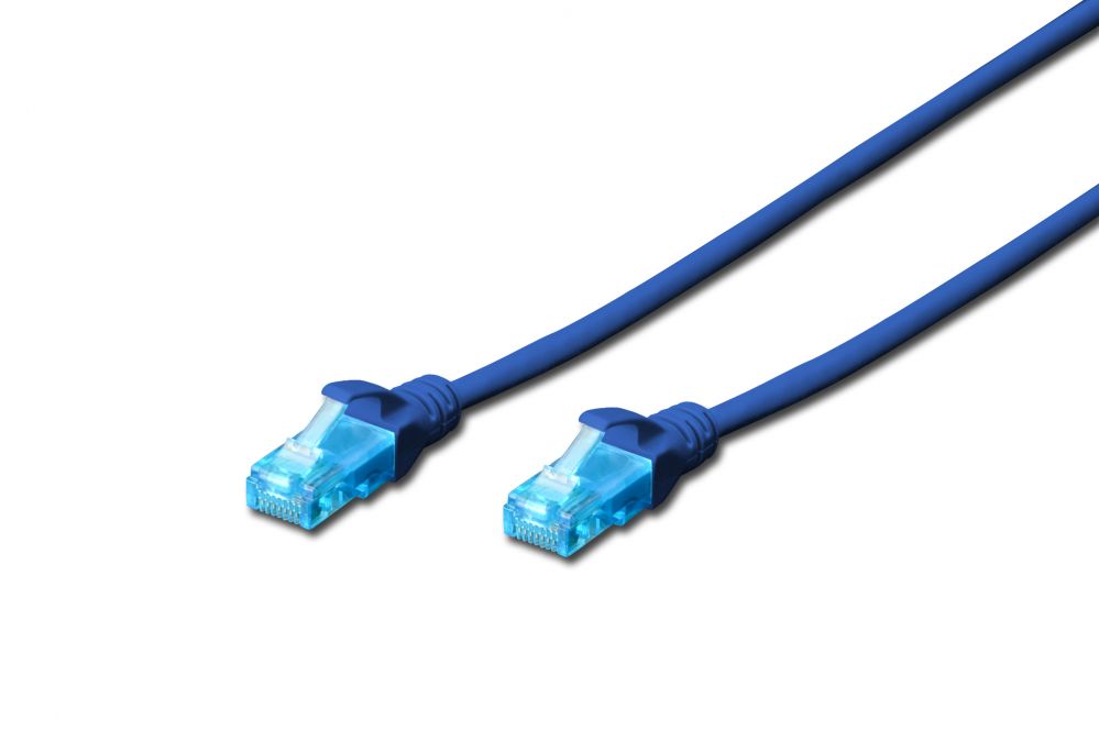 Kaabel Digitus  Patch cord CAT 5e U-UTP, PVC AWG 26/7, 1 m