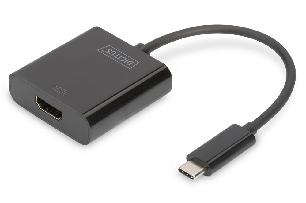 Üleminek Digitus  USB Type-C to HDMI Adapter DA-70852 0.15 m, Black, USB Type-C