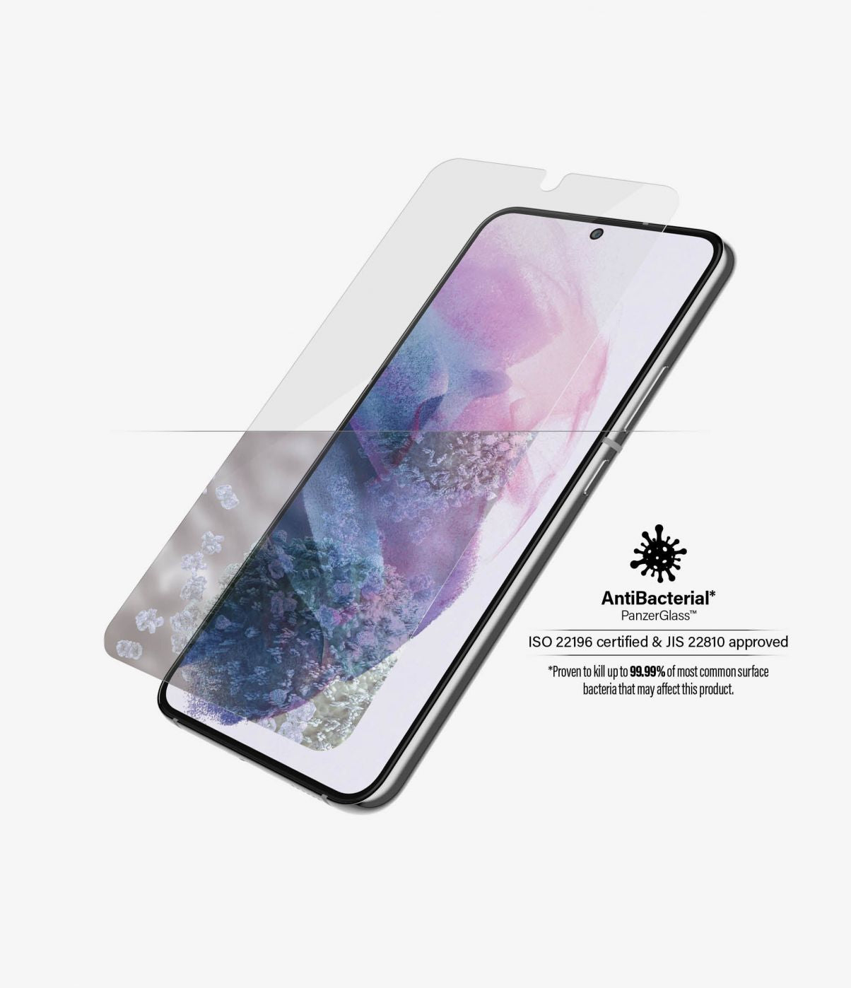 Чехол на заднюю панель PanzerGlass  Samsung, Galaxy S22, Tempered glass, Transparent,  Screen Protector