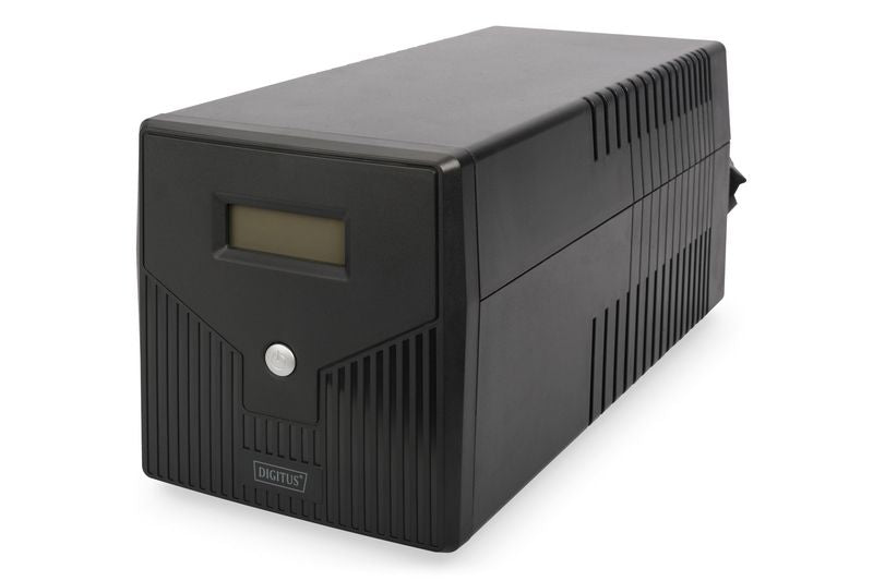 Serverid Digitus  Line-Interactive UPS DN-170076, 2000VA/1200W 12V/9Ah x2 battery, 4x CEE 7/7, USB, RS232, RJ45,LCD, Simulated sine wave, 198 x 158 x 380 mm, Weight: 10.5 kg