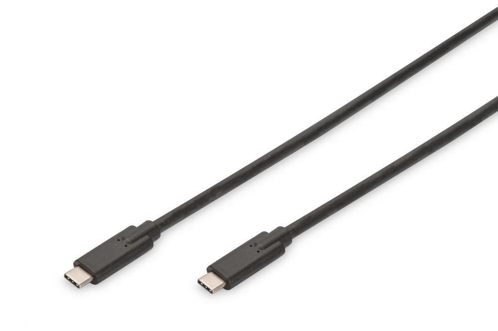 Cable Digitus  USB Type-C Connection Cable AK-300139-010-S USB Male 3.1 Gen 2 (Type C), USB Male 3.1 Gen 2 (Type C), Black, 1 m