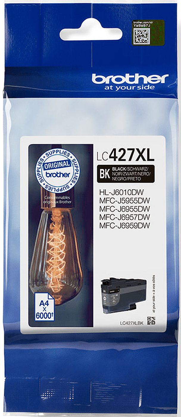 Tarvikud ja tarvikud Brother  LC427XLBK Ink Cartridge, Black