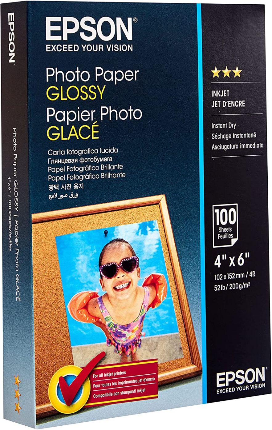 Kontoritarbed EPSON  Photo Paper Glossy 10 x 15 cm, 200 g/m²