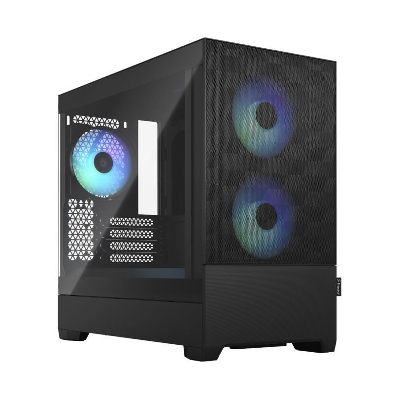 Корпус для компьютера Fractal Design  Pop Mini Air RGB   Black TG Clear Tint, mATX, Mini ITX, Power supply included No