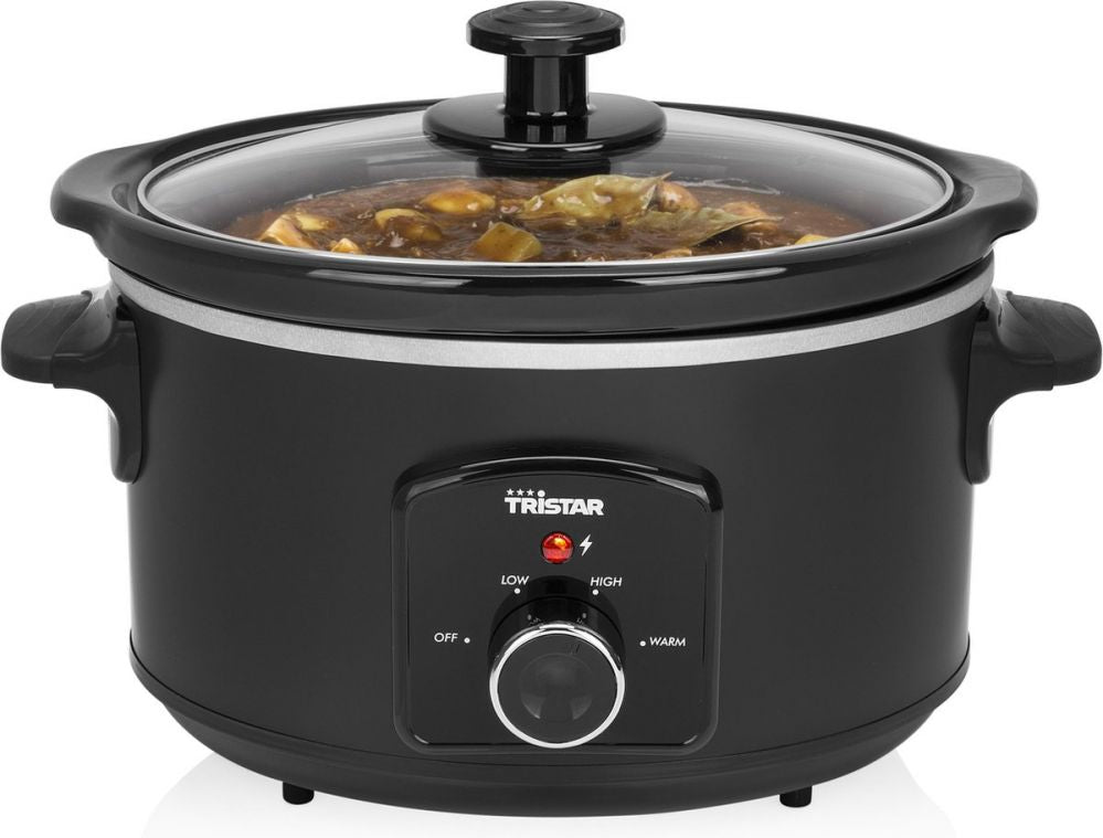 Другая малая бытовая техника Tristar  Slowcooker VS-3915 180 W, 3.5 L, Number of programs 3, Black