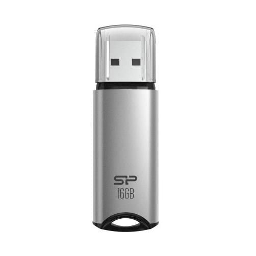 Флеш-накопитель Silicon power  USB Flash Drive Marvel Series M02 16 GB, Type-A USB 3.2 Gen 1, Silver